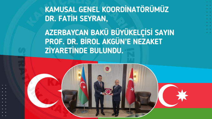 KAMUSAM Genel Koordinatörümüz Dr. Fatih Seyran,